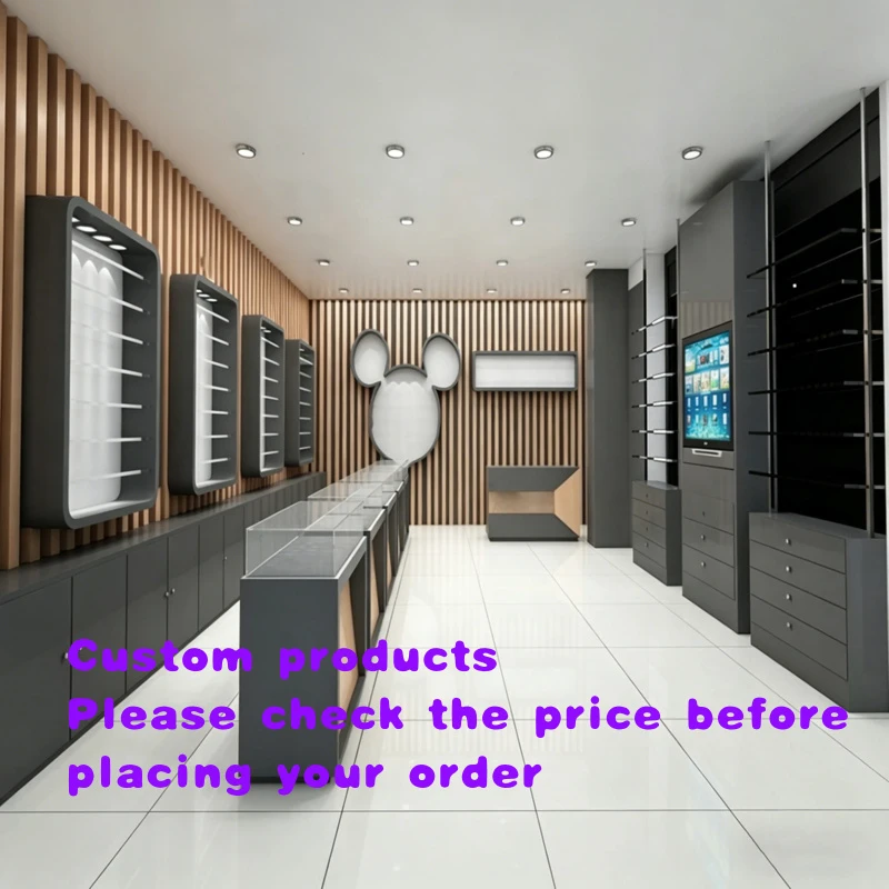 custom.Premium Eyewear Retail Display Solution Optical Shop Cabinets Wall Mounted Showcase & Central Island Stands Eyeglasse