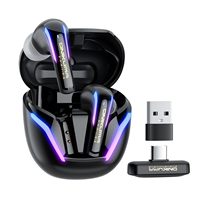 Bluetooth Earbuds with ENC Mic for PS5/4,Wireless Gaming Headphones for Phone, Pad, Laptop, Steam Deck, Switch ONIKUMA T27