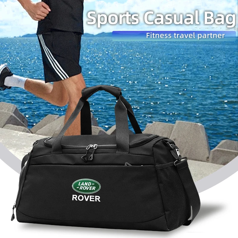 Car Gym Bag Large Capacity Shoulder Bag Travel Backpack Accessories For Land Rover Freelander 2 L2 LF Discovery 3 4 L319 L462