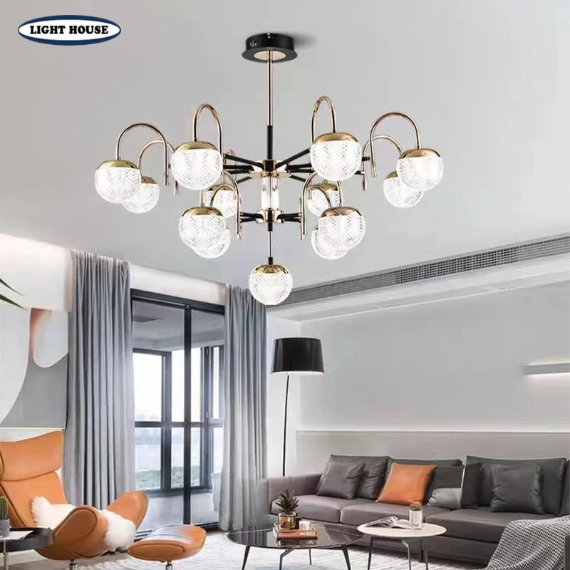 

Modern LED Ceiling Chandelier Lighting Ceiling Pendant Lamp Restaurant Hotel Home Decoration Chandelier Light Fixtures