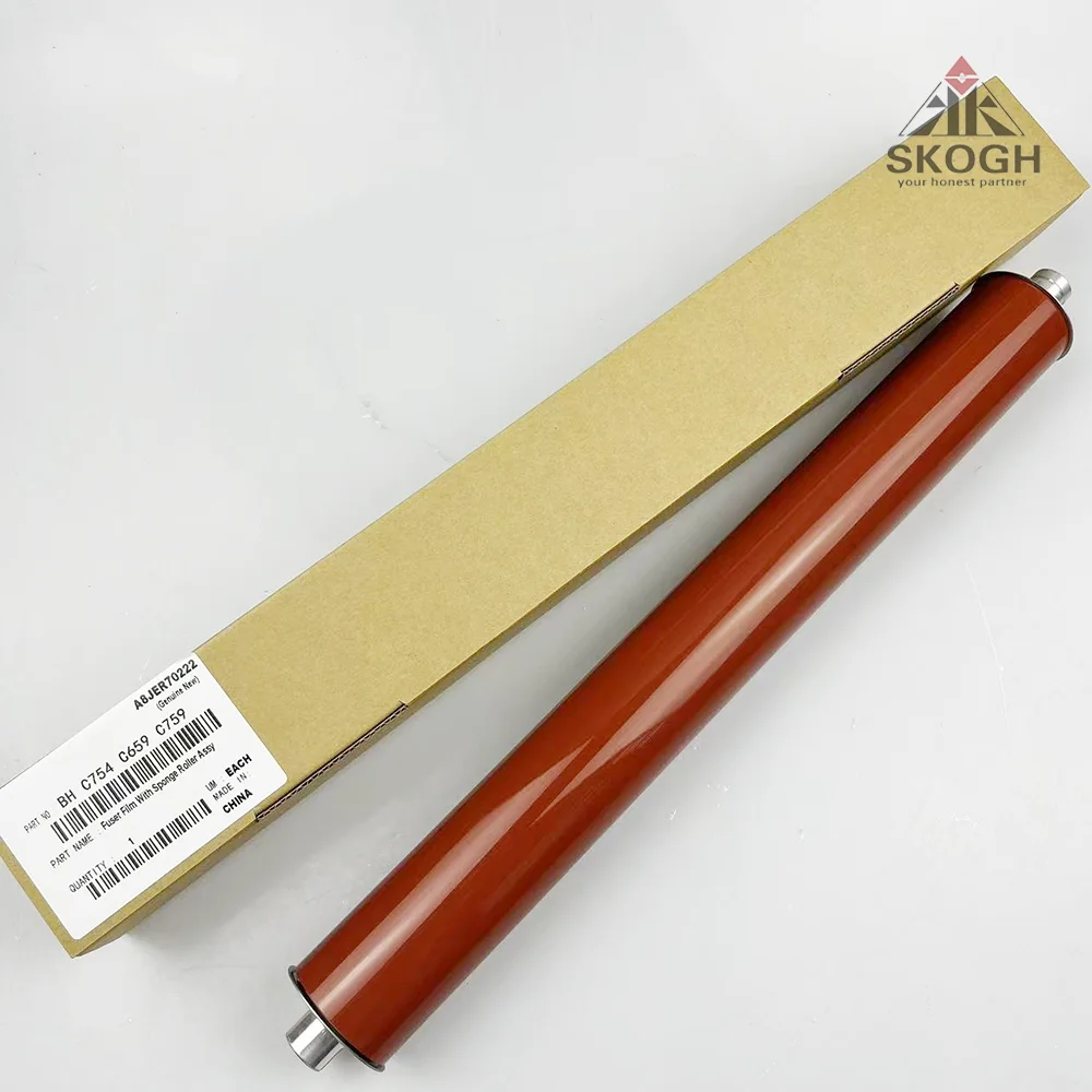

OEM Quality A8JER70222 Fuser Film With Sponge Roller Assy For Konica Minolta C754 C659 C759