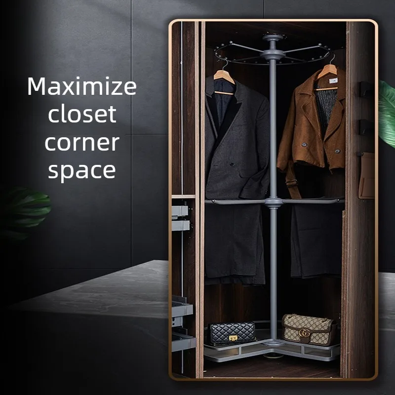 Rotating Coat Rack Wardrobe Coats Racks Multifunctional Clothes Stand Minimalist Aesthetic Modern Clothing Stands Home Furniture