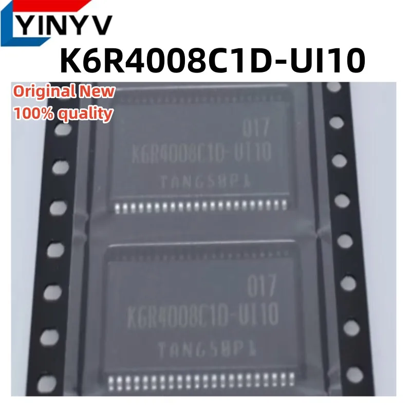 5Pcs K6R4008C1D-UI10 K6R4008C1D K6R4008 TSOP-44 256Kx16 Bit High Speed Static RAM(5.0V Operating)   Original New 100% quality