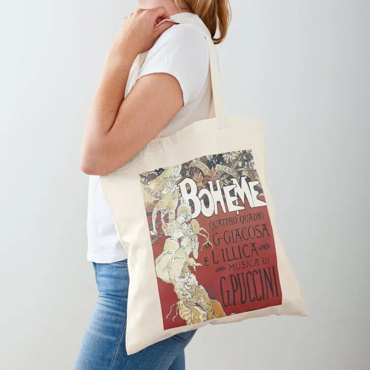 

La Boheme Vintage Tote Bag Lady bags tote bag men shopping bag logo shopper woman