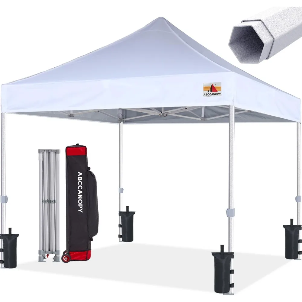 

ABCCANOPY Commercial Pop Up Canopy Tent 10x10 Premium-Series, White