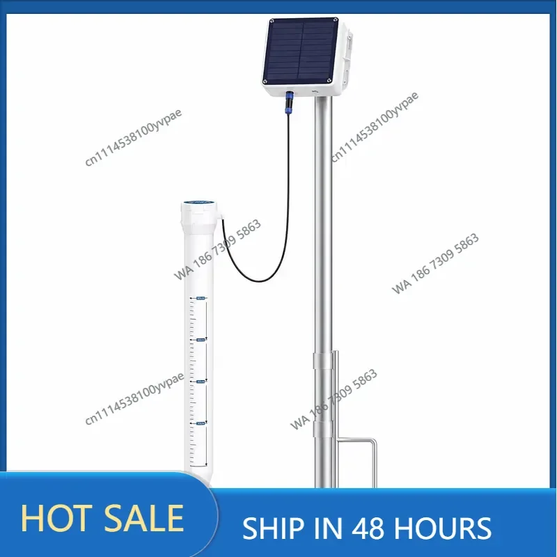 Multi-depth PVC tubular soil moisture temperature sensor for agricultural irrigation monitoring