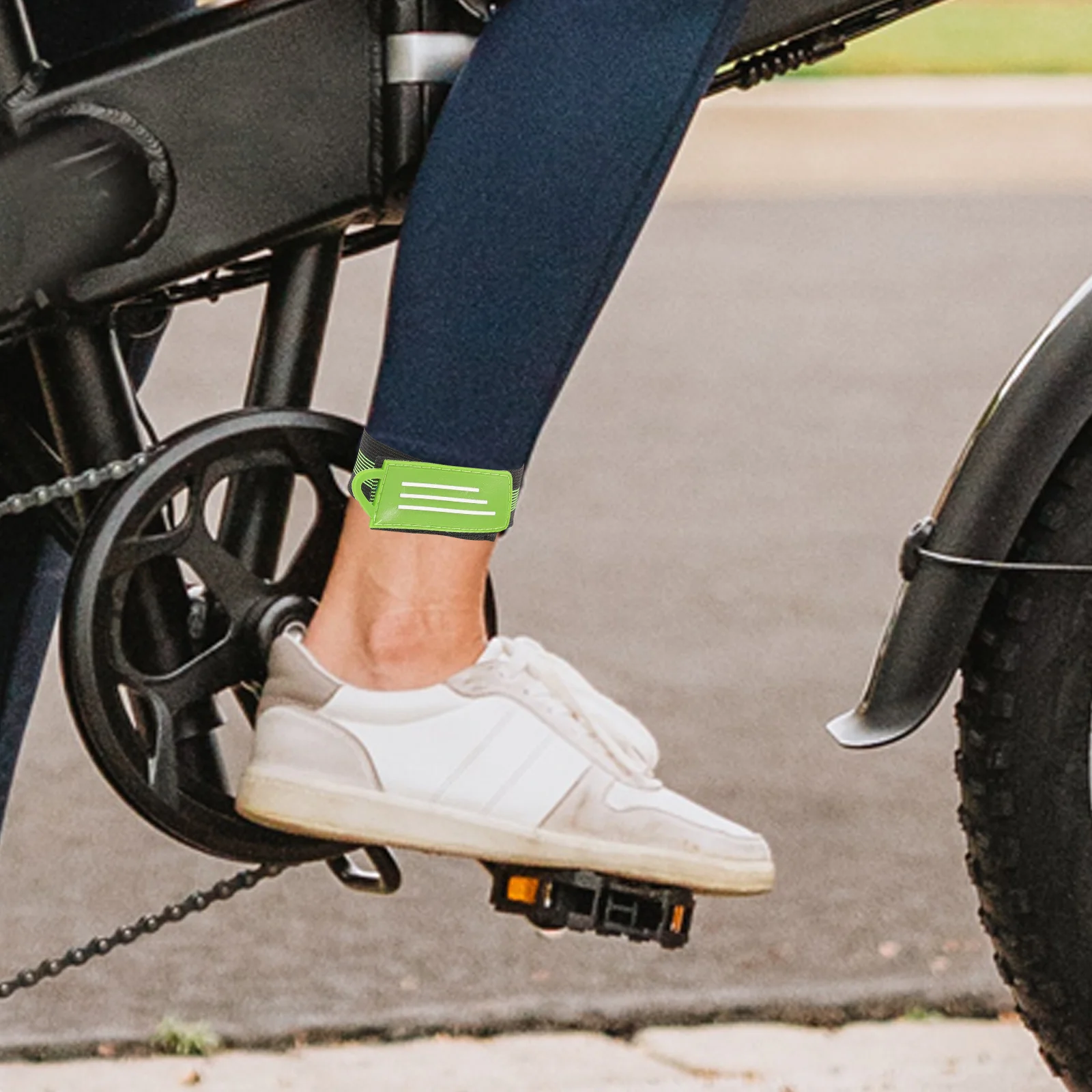 

1Pair Cycling Leg Blousing Garters High Elastic Trouser Opening Tightening Bands for Outdoor Adventure Gear Camping Hiking Pants