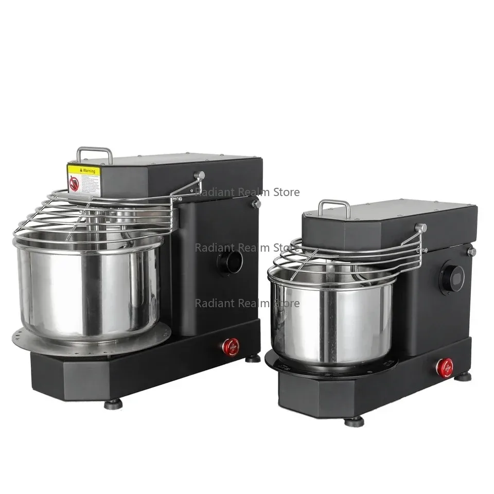 Mini-Tischmixer – 5 l/10 l/12 l/15 l Fassungsvermögen, 5 kg/3 kg Spiral-Brotteigmixer mit Zubehör