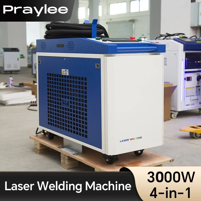 Multifunctional Laser Manual Welding Machine 3000W Portable Hand 4 in 1 Laser Welding Cutting Cleaning for Metal Steel Iron