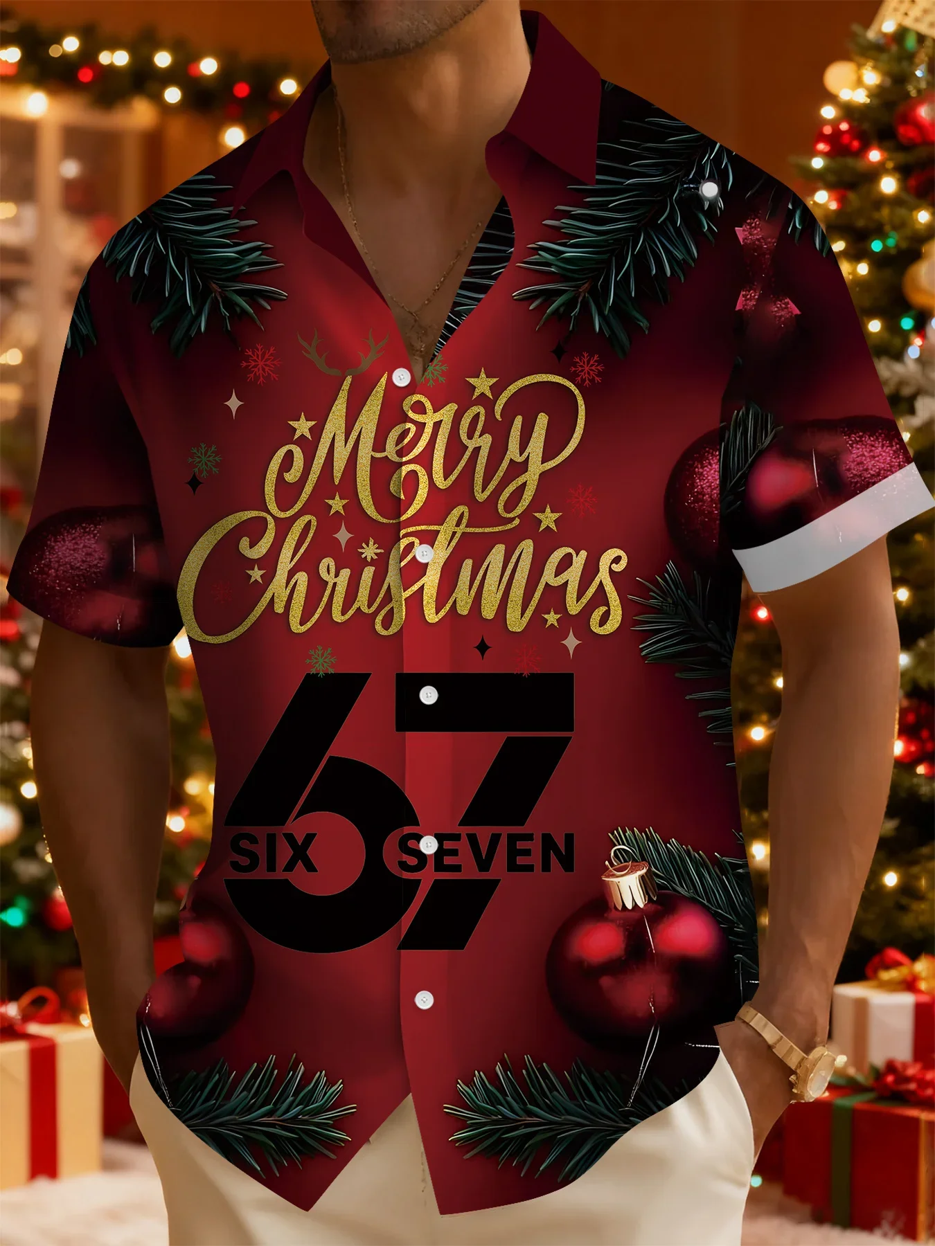 

2026 Trendy Summer Men's Hawaiian Shirt Casual Man Women Short Sleeve Stylish Beach Party Print Holiday Shirts