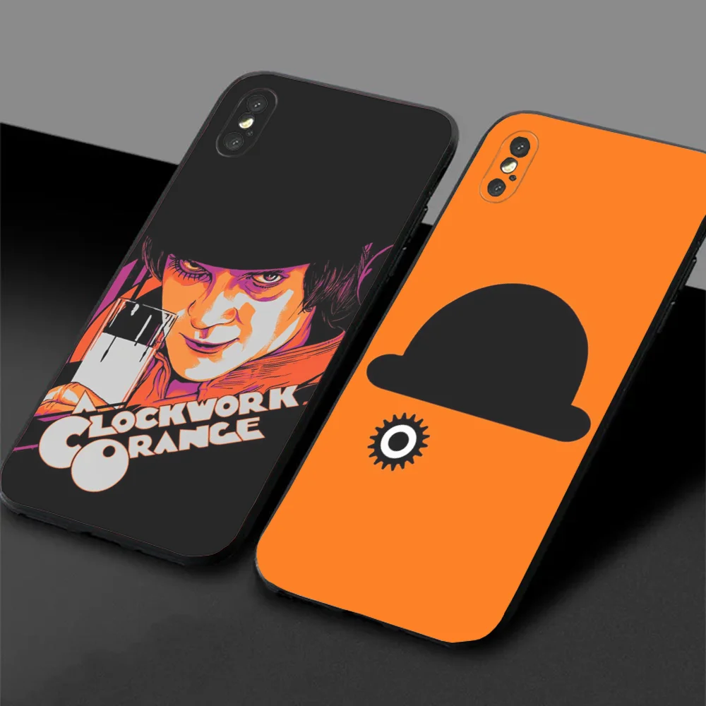 A Clockwork Orange Movie Phone Case For Samsung S24,23,22,30,21,10,9,Ultra,Plus,Lite,FE,5G Black Soft Case