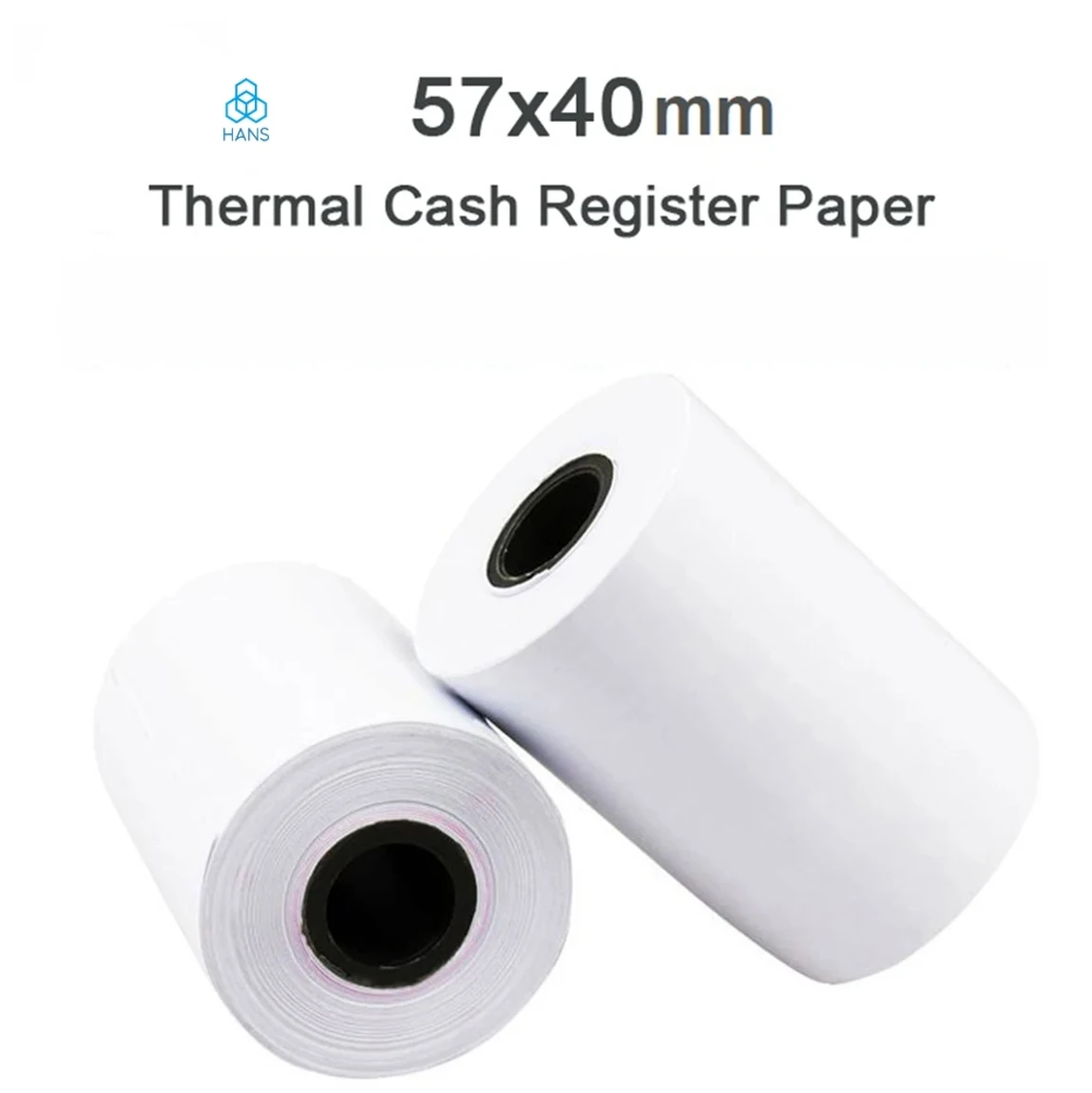 57x40mm receipt paper roll; thermal printer paper; credit card paper; supermarket cash register paper