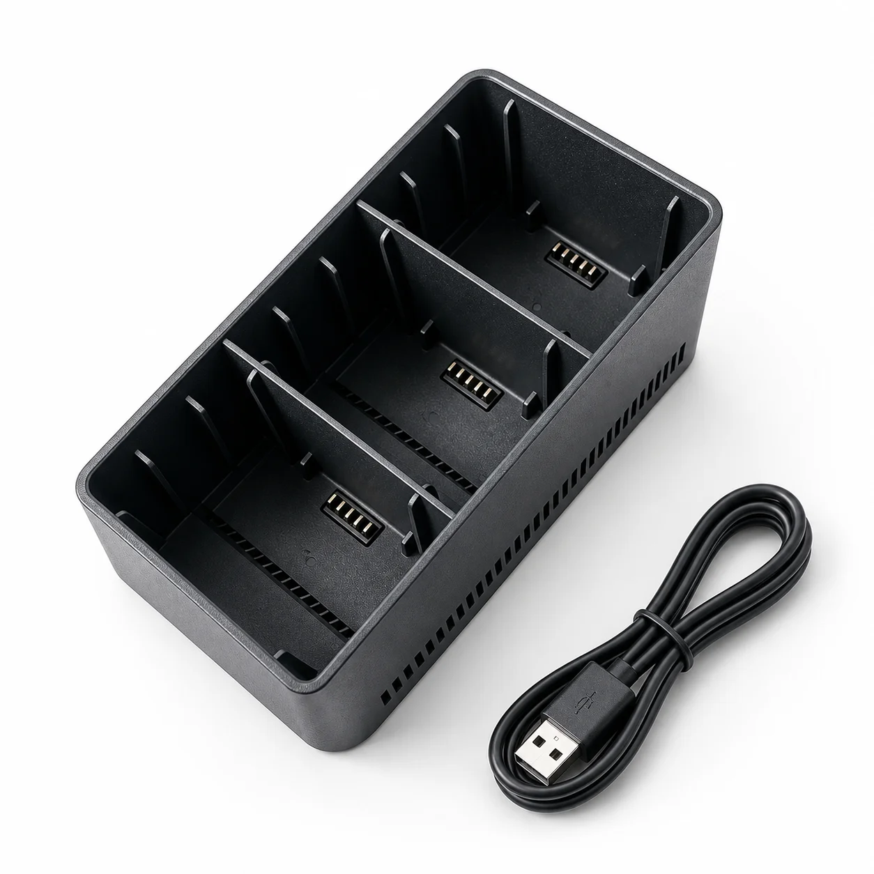 Intelligent 30W USB-C Fast Charging Hub for DJI Mini 3/4 Pro Batteries LED Indicator