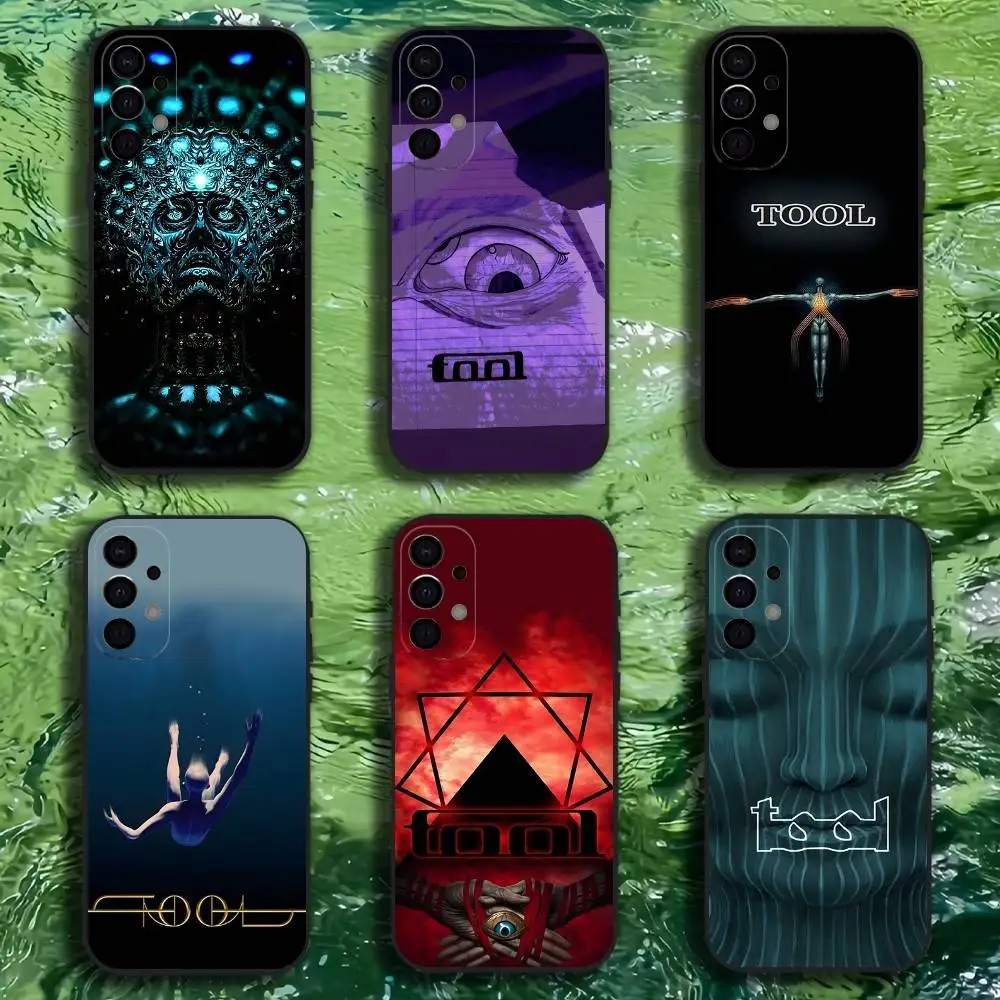 

Band Tool Schism Phone Case For Samsung S25,S24,S21,S22,S23,S30,Ultra,S20,Plus,Fe,Lite,Note,10,9,5G Black Cover