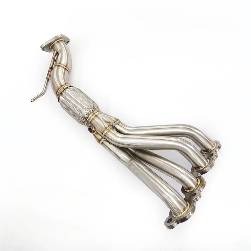 High flow Stainless steel manifold with catalyst for Mazda3 Axela 2.0 20065-2023 and focus 2.0 exhaust system manifold