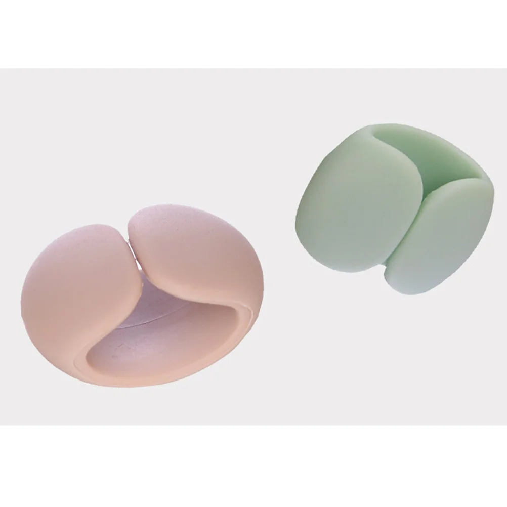 

4pcs Data Cable Organizer Reusable Line Clasp For Usb Charging Cord Mouse Earphone Winder Wrap Clip Cable Management Tool