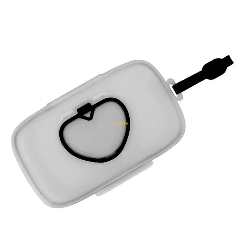 Recipiente leve para lenços umedecidos porta-tecidos conveniente para viagens e uso diário