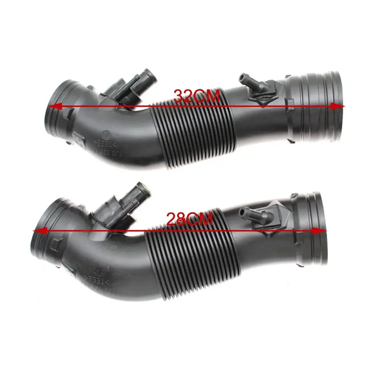 1J0129684G Car Air Mass Meter Hose for Volkswagen Golf Jetta 1999 2000 2001(28cm)