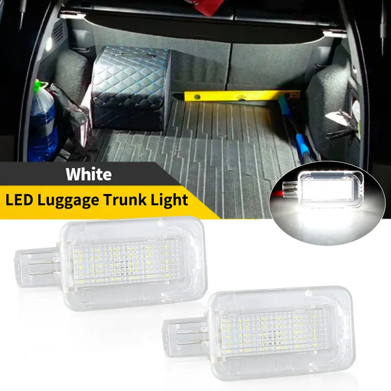 1PC/2PCS Led Trunk Lighting For Honda Insight Acura ILX MDX RSX RDX TL TLX TSX White Luggage Compartment Lamp OEM# 34261S5A003