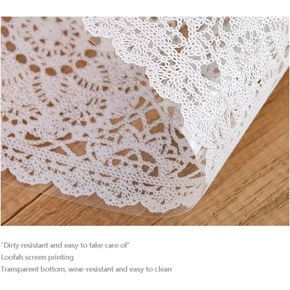 الجدول مكان حصيرة خمر وسادة الطعام الدانتيل والتطريز الأبيض لعشاء الجدول كوستر شرب فنجان شاي تحديد الموقع حفل زفاف #6