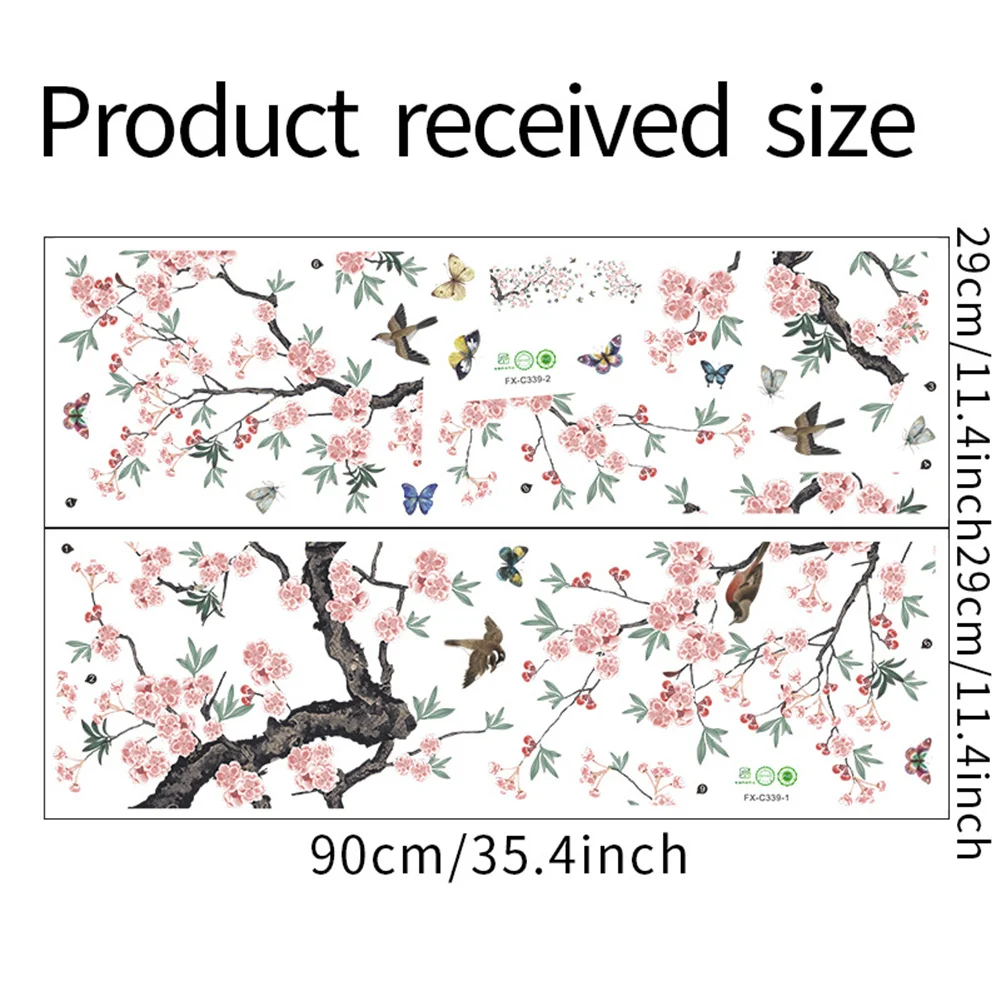 Bedroom Wall Stickers Branch Bird Stickers Bedroom Living Room High Quality No Peelable Vinyl Vinyl  Bedroom Wall