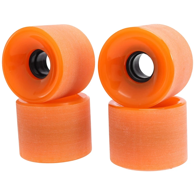 4 pz/set 60 x51mm Cruiser Skateboard Wheels PU Wheels Long Board Cruiser Wheels