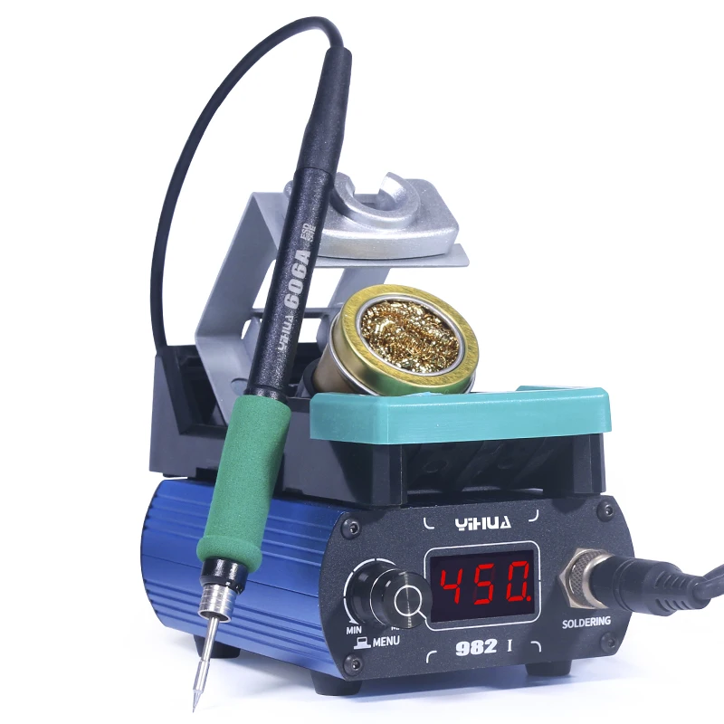 YIHUA 982-I Soldering Station 450℃ Rapid Heating, Compatible with C210 C245 Soldering Iron Tips