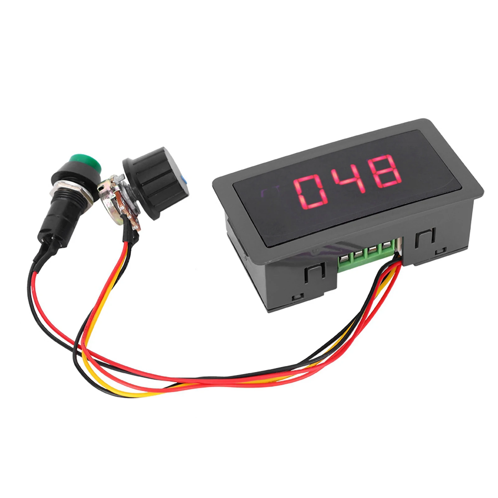 CCM5D LED Digital For PWM Speed Controller Compatible with DC 6V 12V 24V 30V Motors and 0.01W to 150W Load Capacity