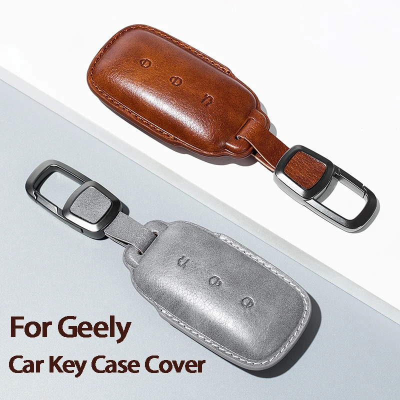 

Car Smart Key Case Cover Shell For Geely Galaxy EX5 EM-i L7 L6 E8 A5 M9 Car Key Fob Shell Keychian