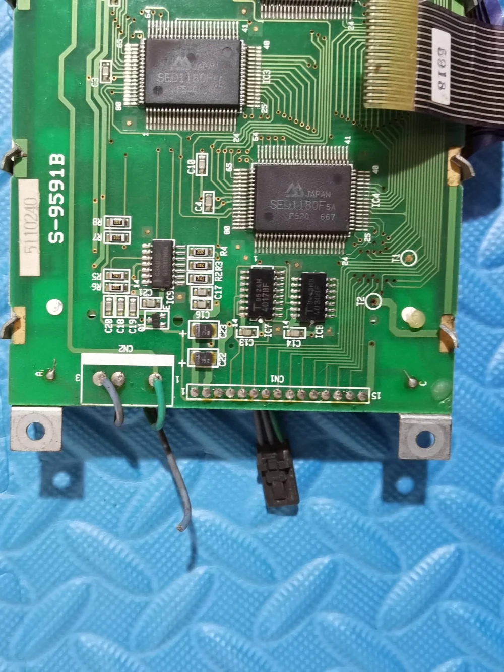 Schermo LCD originale al 100% S-9591B