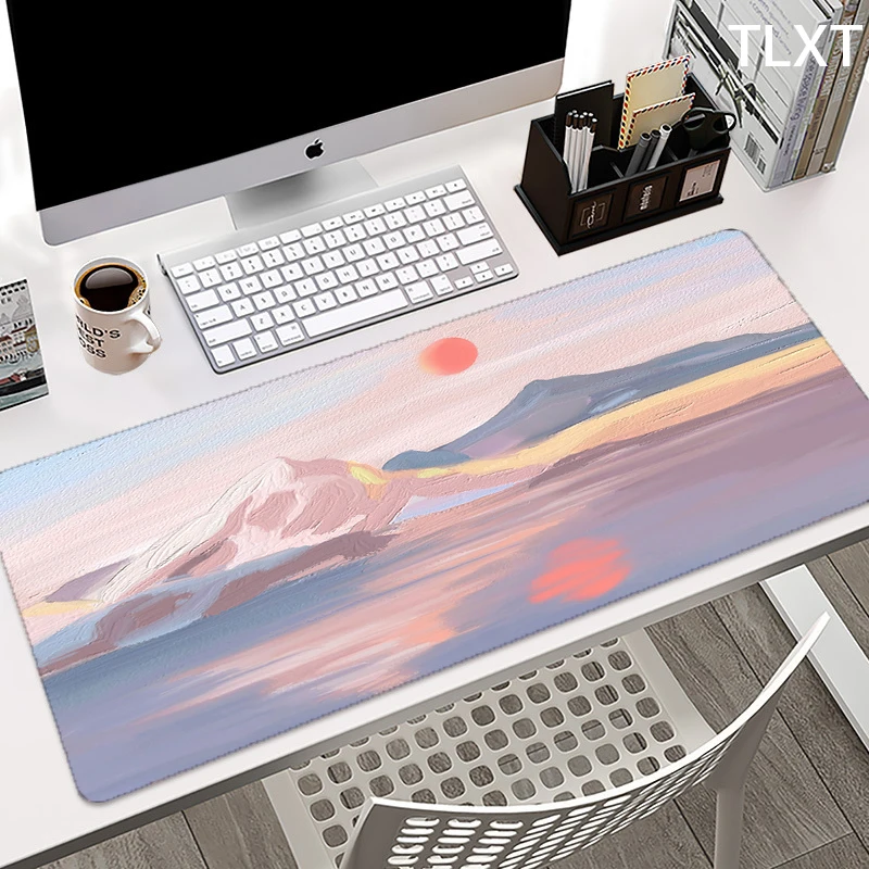 

Scenery Table Mat Pretty Mousemats Mouse Pad Office Desk Pad Large Mouse Mat Big Mausepad Keyboard Mat Mousepads For Computer