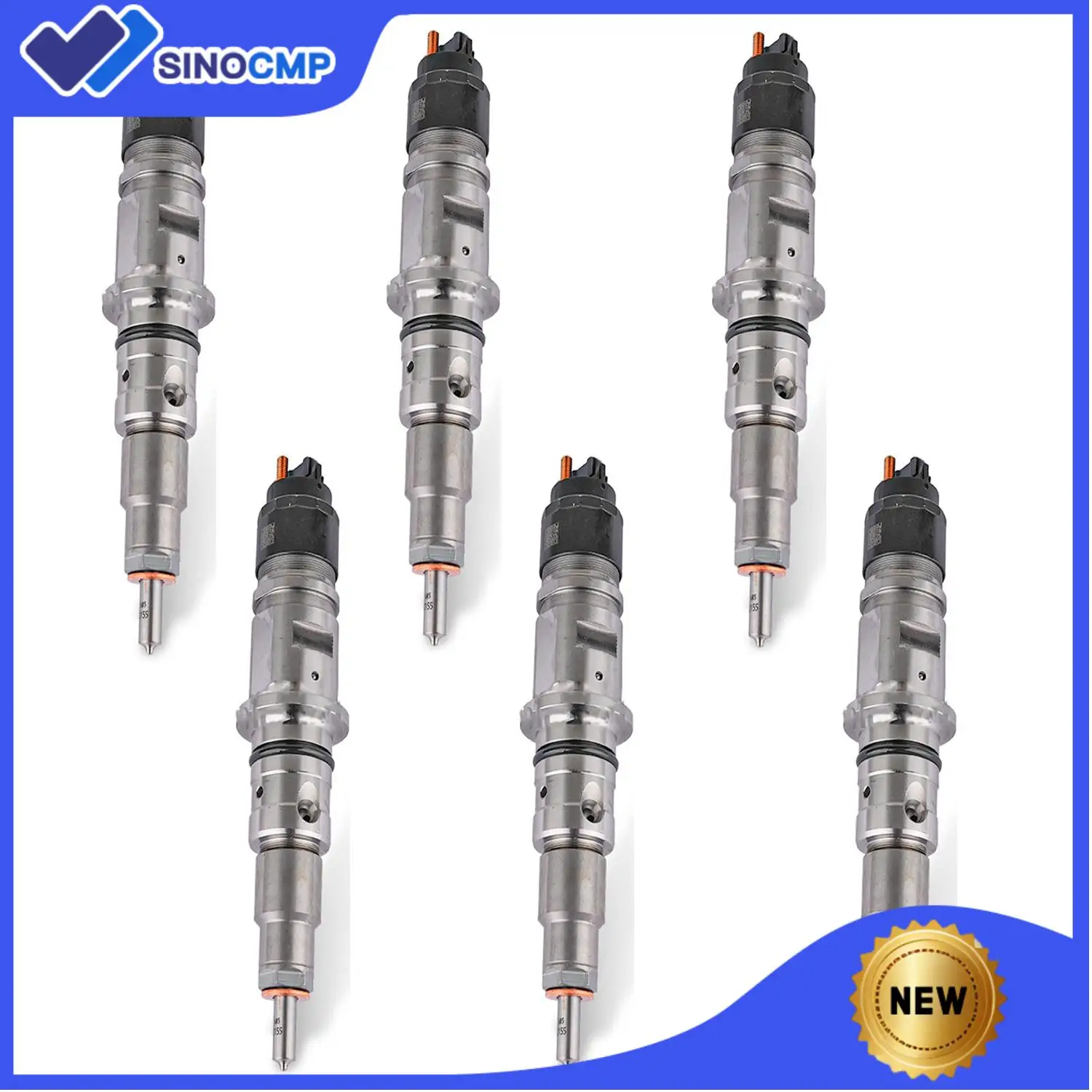 

6pcs 0445120188 Fuel Injectors For Cummins Dodge For Ram 6.7L 2011-2012 Excavator Auto Accessories