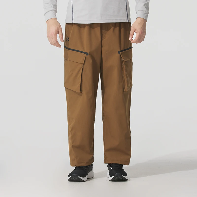 

Under Armour Men's Workwear Sports Pants Fitness Training Loose Breathable Casual Pants Woven Long Pants 1388827-498