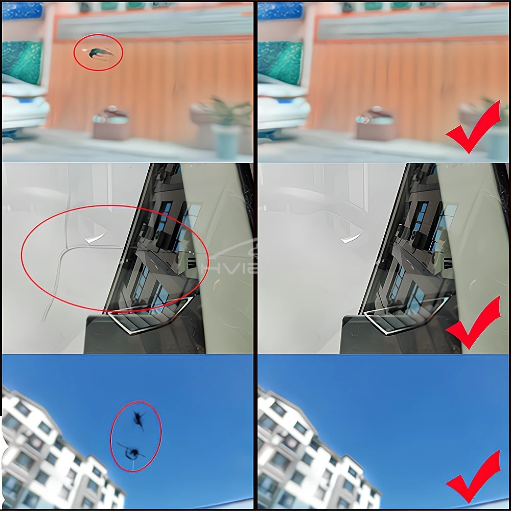 Window Glass Rachado Scratch Restaurar, DIY Windshield Repair Tools, Auto Remove, Acessórios de cuidados, Lâmina Detai, Finish Maintenance, 1Pc