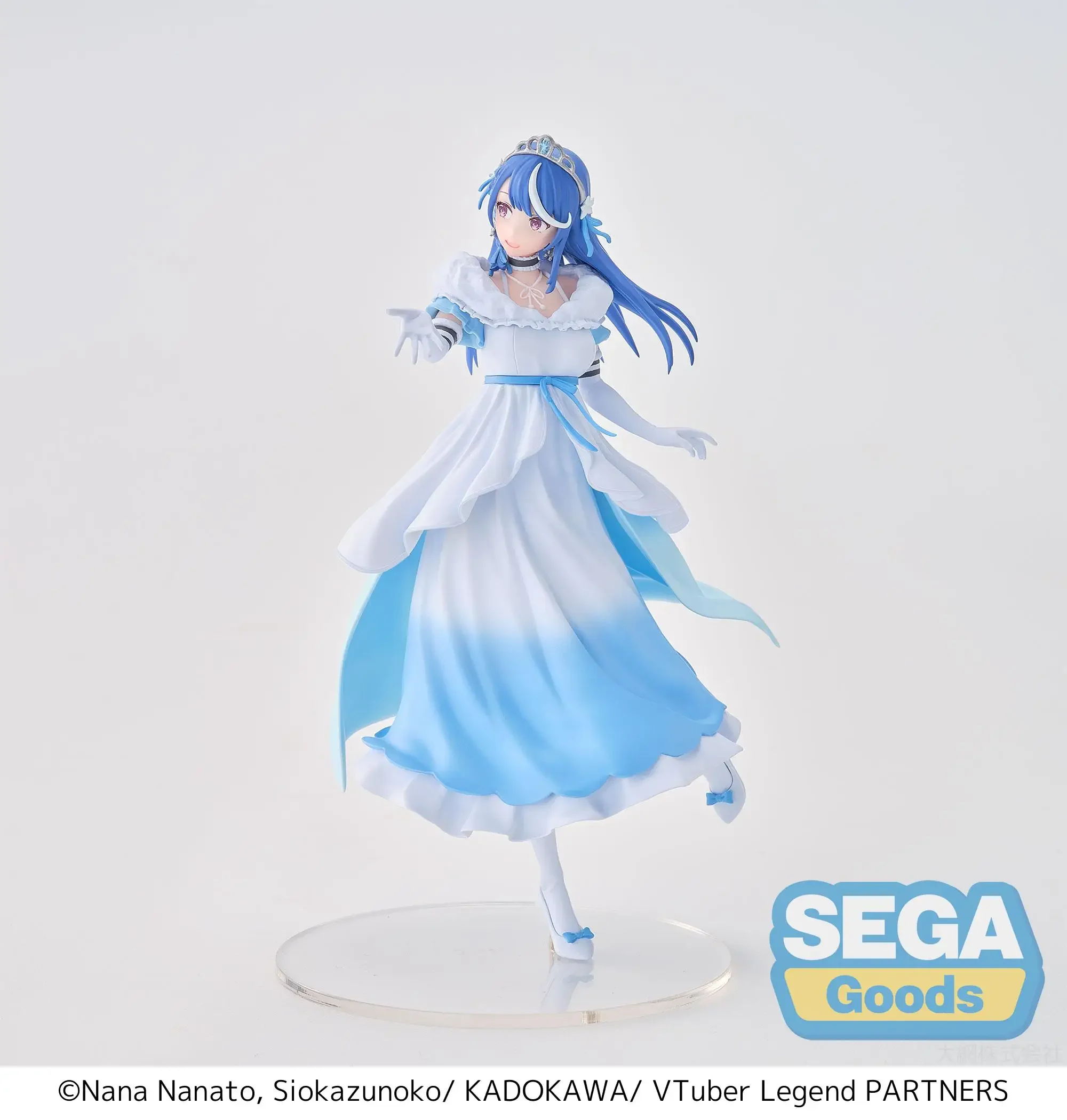 Original SEGA VTuber leyenda Kokorone Awayuki PVC figura de acción Anime figuras modelo juguetes regalos de navidad