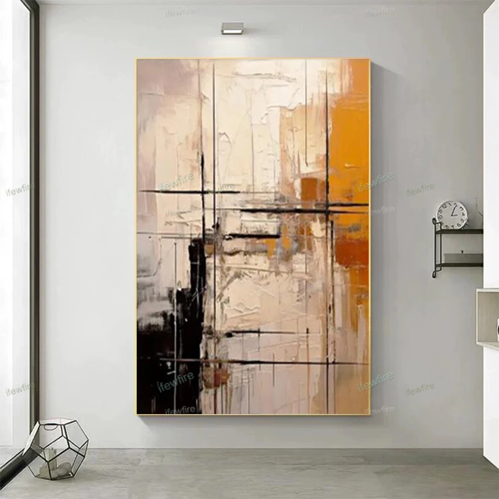 Free home delivery Large size Canvas Art Painting Wall Art Handmade Oil Painting Abstract salon Picture Home Living Room Decor