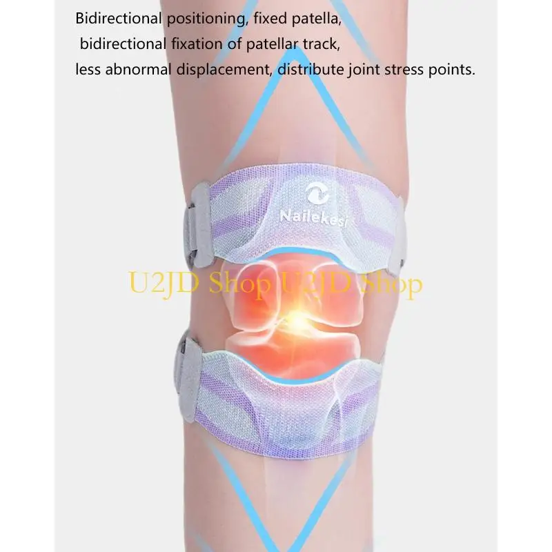 U2JD MultiFunctional Patella Strap Sports Knee Wrap Knee Brace For Injury Prevention