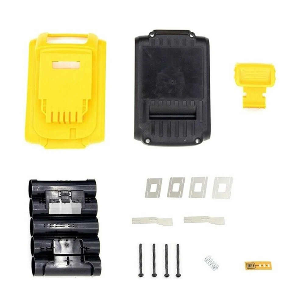 DCB200 Shell Li-Ion Battery Shell Power Tool 1 Set Parts Replacement 18V DCB200 Battery Cover For Dewalt 18V DCB200