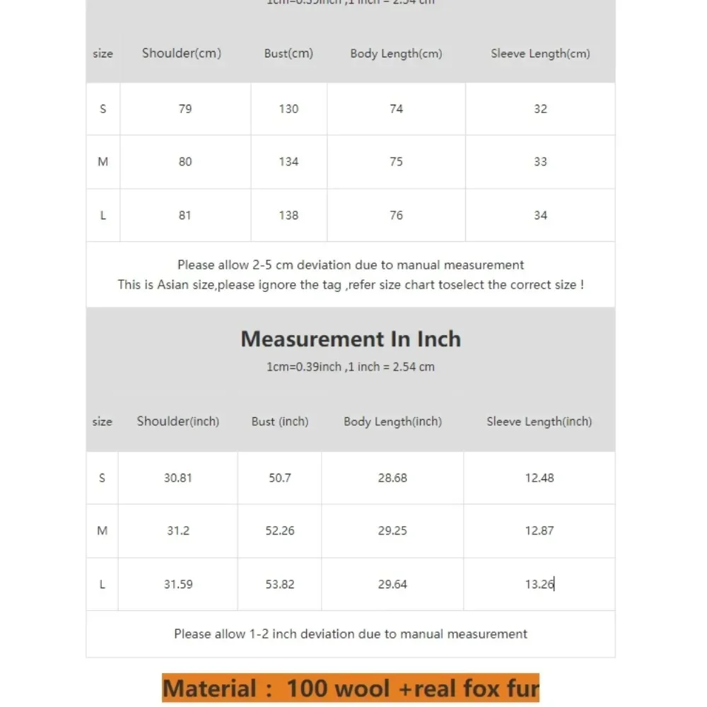 Soft Woolen Coats Cuffs Double-sided Wool Overcoats 2024 New Autumn Winter Korean Fashion Removeable Natural Fox Fur Collar Fur