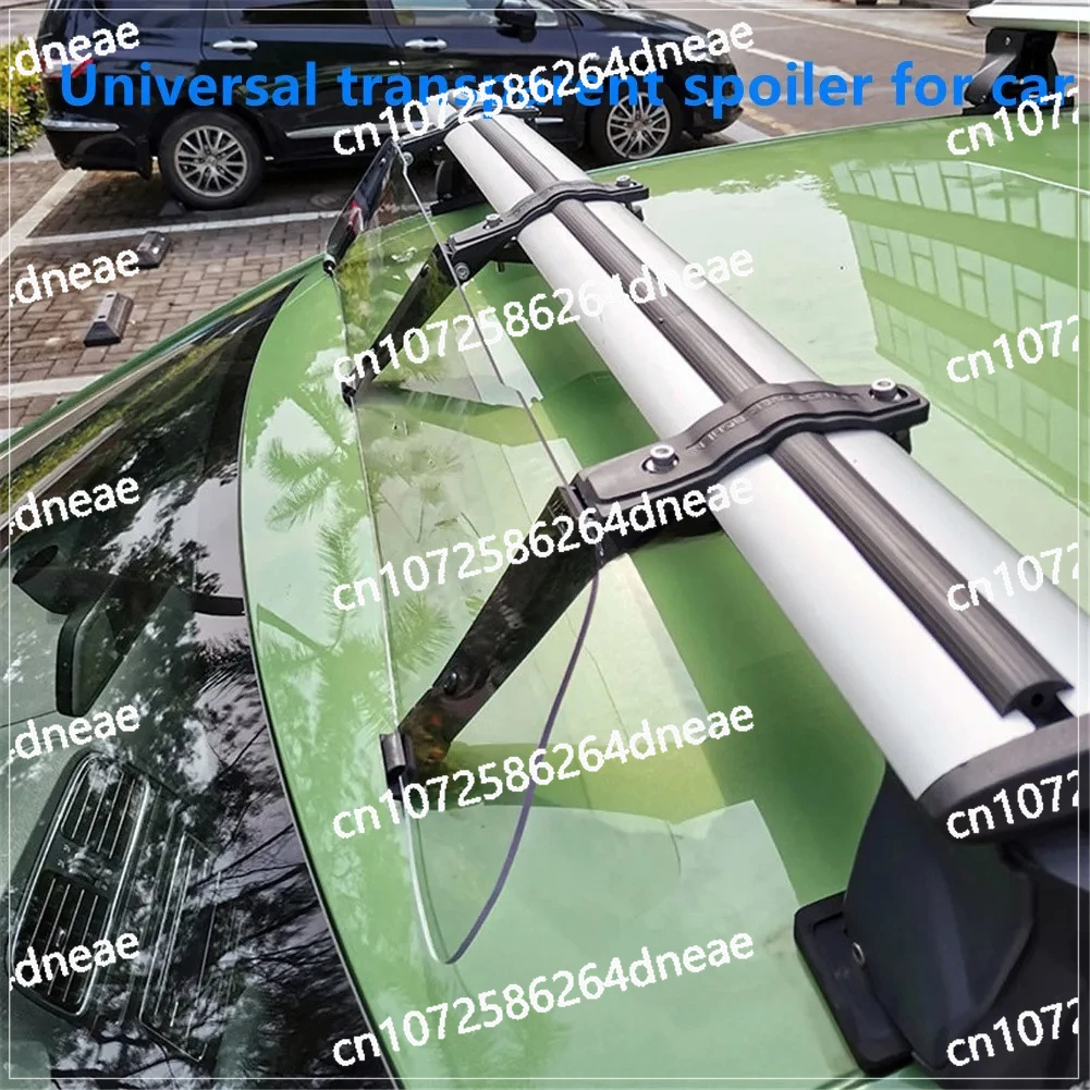 

Universal Car Top Roof Rack Air Deflector Kit 34inch Wind Fairing Car Cargo Box Racks 34 inchABS Plastic Windshield Wind Fairing