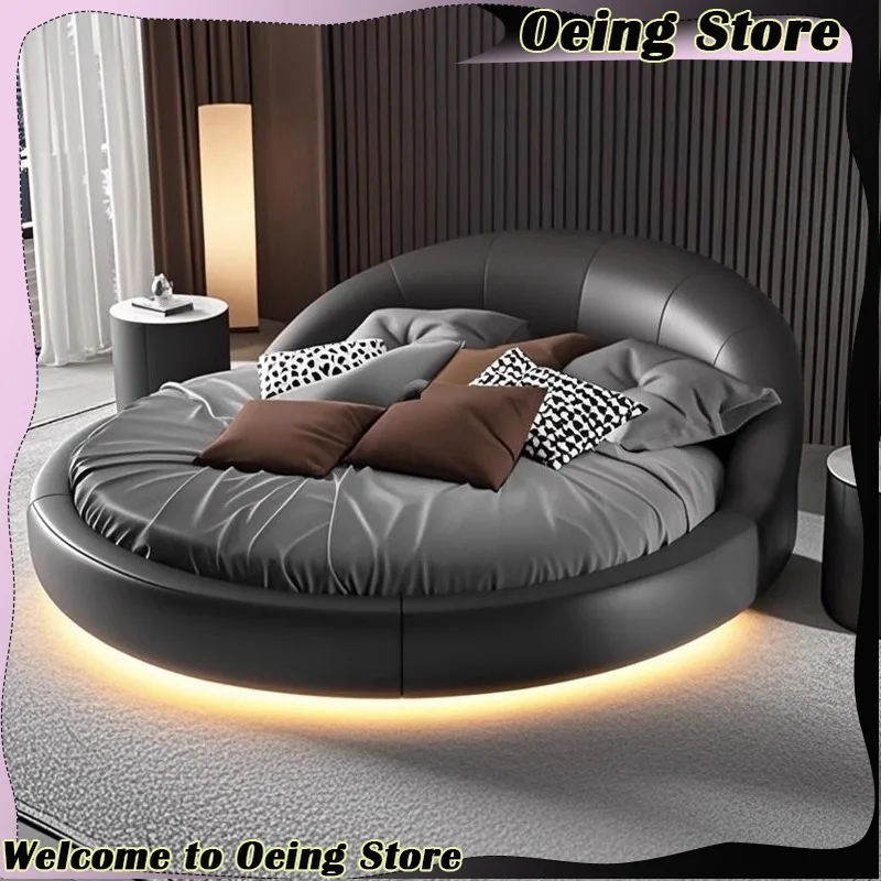 

Luxury Unique Bed Twin Japanese Modern Nightstands Bedsleeping Frame Camas De Casal De Luxo Bedroom Furniture Accessories