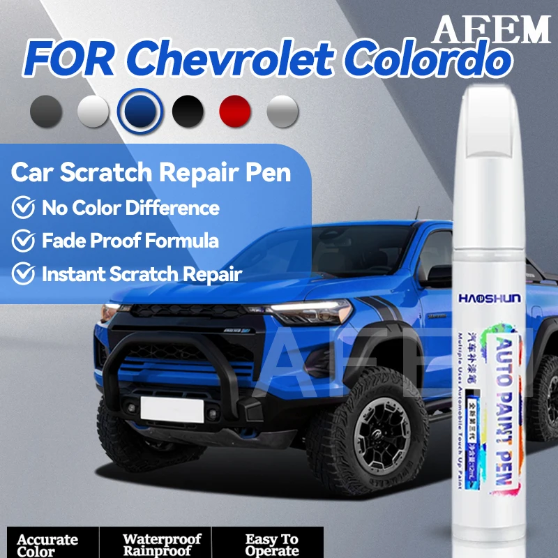 Specialized Automobiles Paint Pen Touch Up For Chevrolet Colordo Paint Repair Pen Touch Up Scratch Remover DIY Auto Accessories