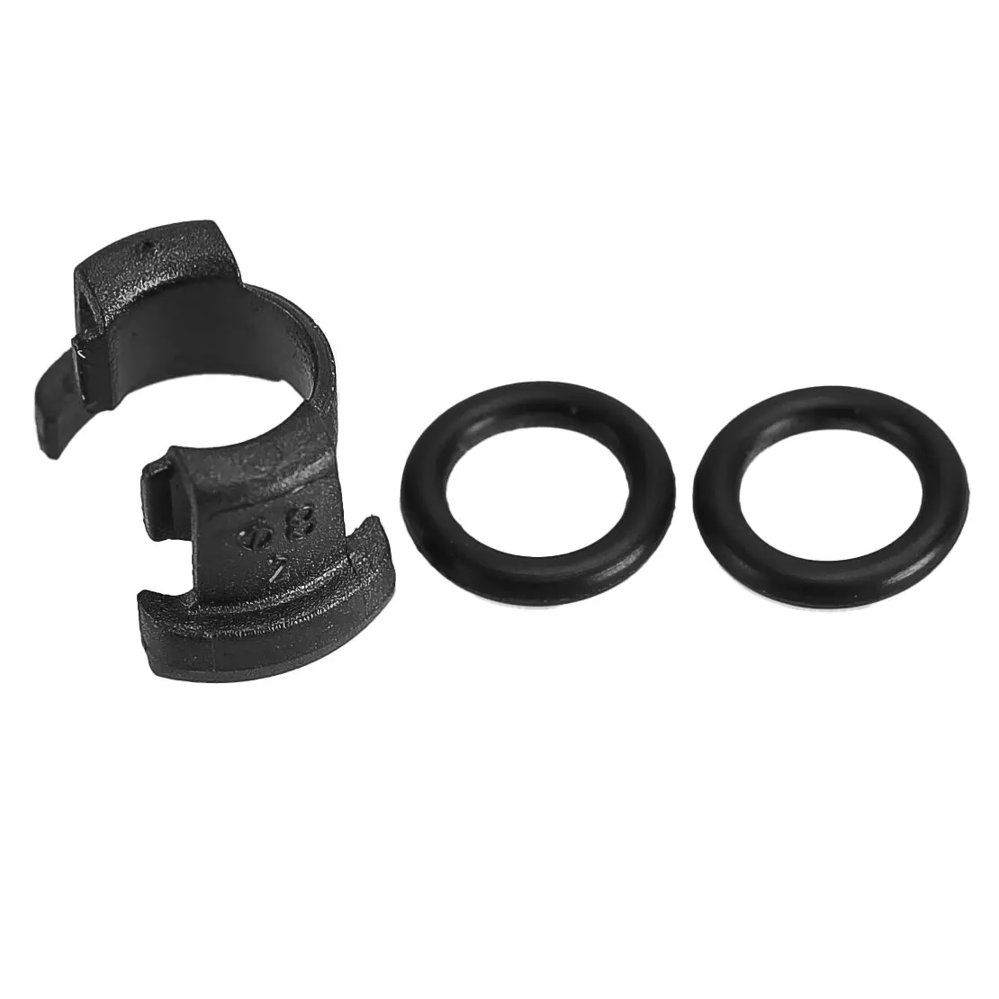 3 قطعة/المجموعة التيار المتناوب المكثف الصلب خط قفل المشبك كليب صالح لتويوتا كورولا كامري RAV4 هايلاندر الأسود 88718-1E150 #4