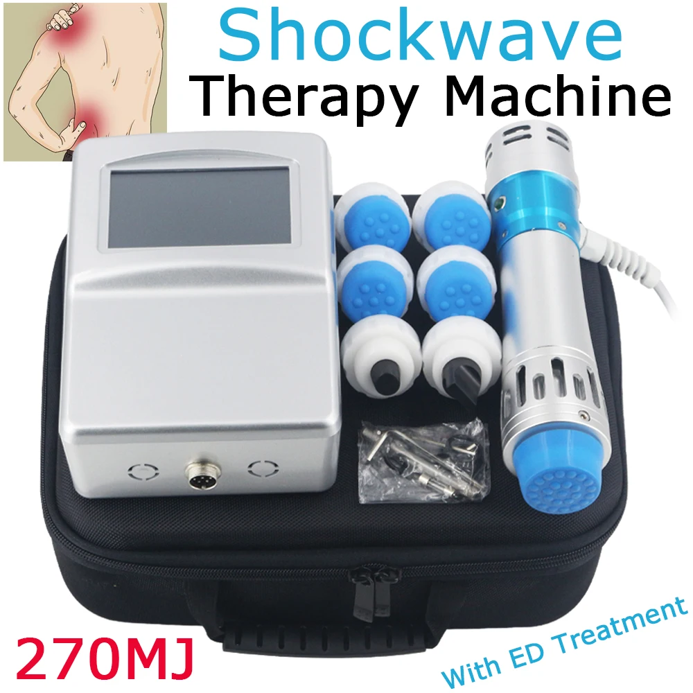 

2022 New Shockwave Therapy Equipment For Erectile Dysfunction Extracorporeal Home 270mj Shock Wave Therapy Machine Body Massager