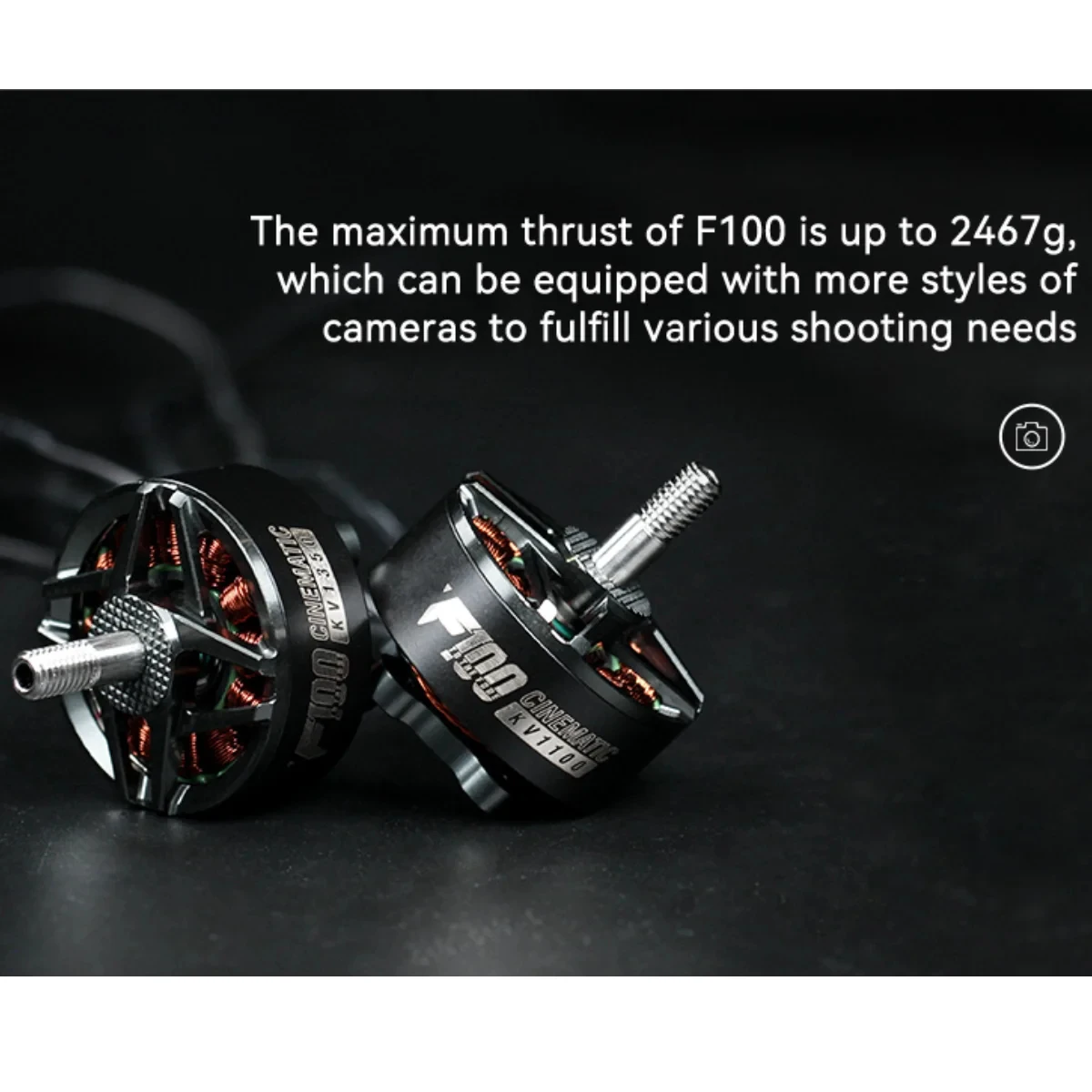 

Бесколлекторный двигатель T-MOTOR T-Hobby F100 2810 KV1100/KV1350 для FPV-дронов, версия для фристайла, запчасти для DIY-сборки