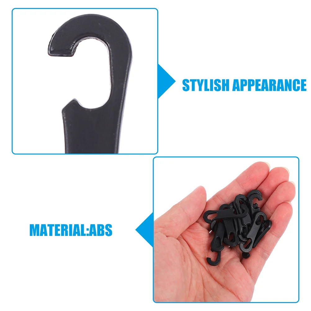 100 قطعة غطاء مقعد السيارة السنانير البلاستيك السيارات وسادة مقعد السحابات المضادة للانزلاق لسيارة الداخلية ظلة غطاء الثلوج اكسسوارات