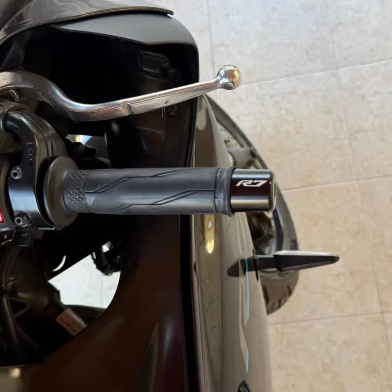 NEW Handlebar End Caps For YAMAHA YZF R7 YZFR7 2021-2024 Motorcycle Accessories Hand Grip Plugs Handle Bar Ends Slider Weights