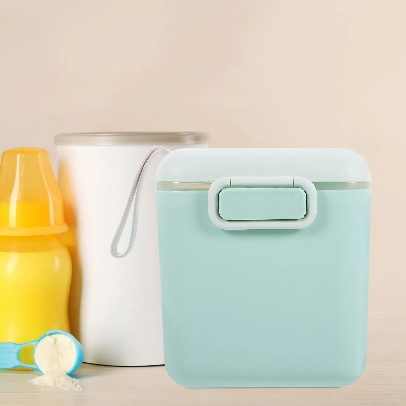 

Портативный контейнер для детского питания, 400 мл, герметичный, для путешествий, для хранения и сохранения свежести