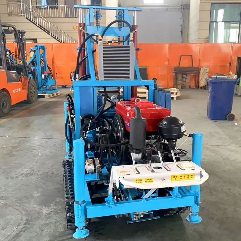 Customized 30HP Precision Hydraulic Drill 180m Diesel High-Quality Water Well Drilling Rig