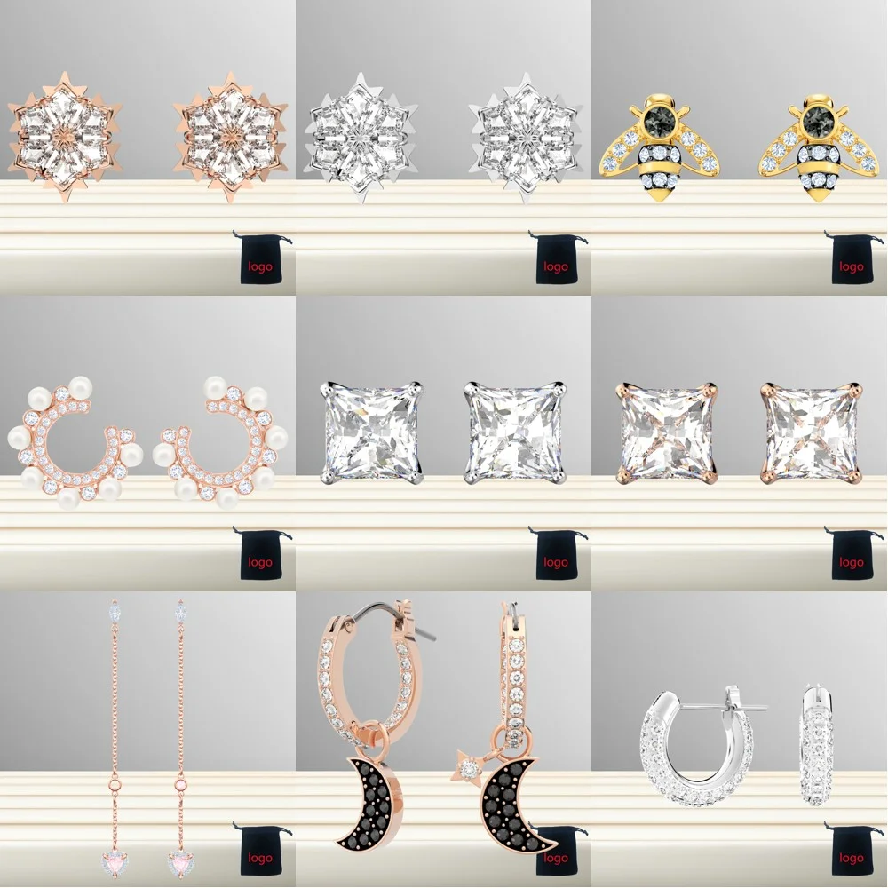 

Fashionable Women's Earrings, Sterling Silver Earrings, Niche Design, Suitable for Gift Giving and Daily Wear
